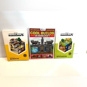 3 Minecraft How-To Books on Building and Exploration in the Minecraft Game